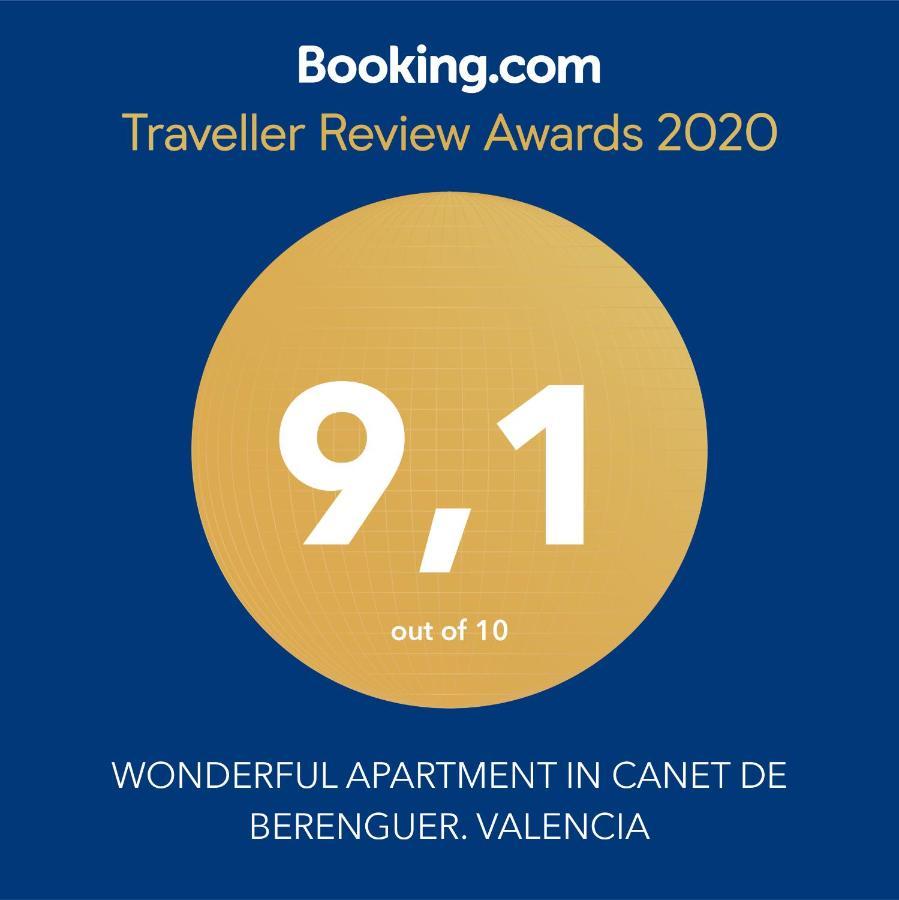 Wonderful Apartment In Canet De Berenguer. Valencia Bagian luar foto