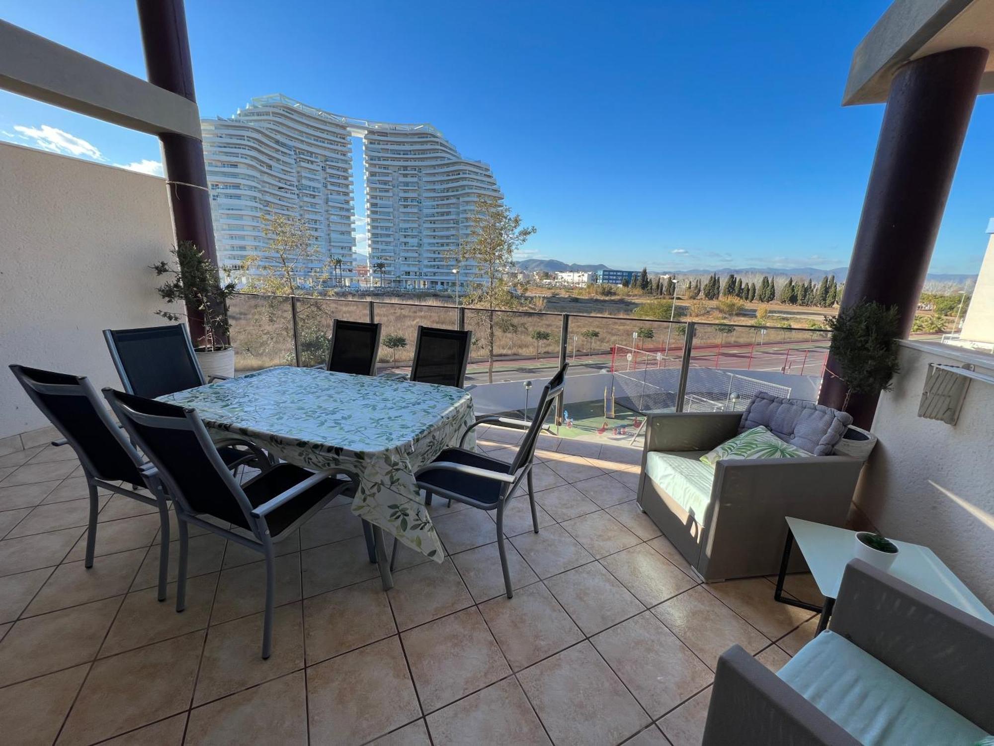 Wonderful Apartment In Canet De Berenguer. Valencia Bagian luar foto